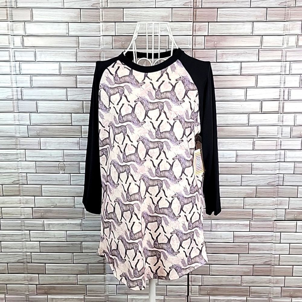 LulaRoe unicorn t-shirt Size S  NWT